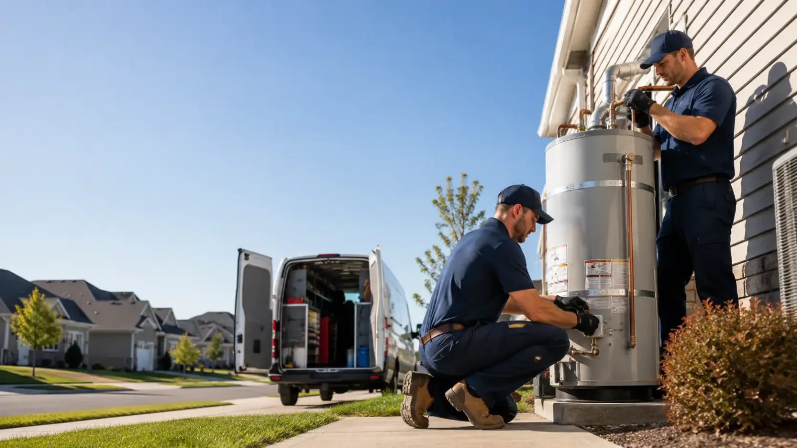 Water Heater Installation in Lyman, ME